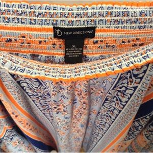 NWT SUPER COMFY & SPORTY XL SKIRT. Gorgeous colors